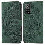 Custodia per cellulare in pelle flip goffrata con mandala, For Xiaomi Mi 10T Lite, For Xiaomi Mi 10T / 10T Pro, For Xiaomi Mi 11 Lite, For Xiaomi 11T