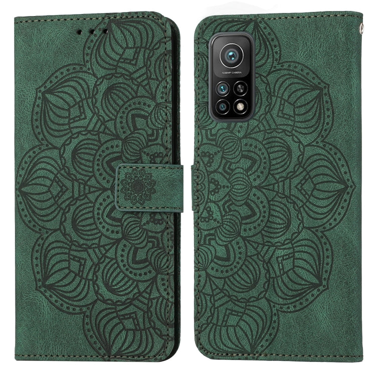 Custodia per cellulare in pelle flip goffrata con mandala, For Xiaomi Mi 10T Lite, For Xiaomi Mi 10T / 10T Pro, For Xiaomi Mi 11 Lite, For Xiaomi 11T