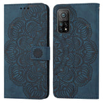 Custodia per cellulare in pelle flip goffrata con mandala, For Xiaomi Mi 10T Lite, For Xiaomi Mi 10T / 10T Pro, For Xiaomi Mi 11 Lite, For Xiaomi 11T