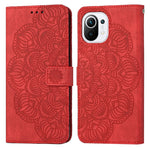 Custodia per cellulare in pelle flip goffrata con mandala, For Xiaomi Mi 10T Lite, For Xiaomi Mi 10T / 10T Pro, For Xiaomi Mi 11 Lite, For Xiaomi 11T