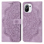 Custodia per cellulare in pelle flip goffrata con mandala, For Xiaomi Mi 10T Lite, For Xiaomi Mi 10T / 10T Pro, For Xiaomi Mi 11 Lite, For Xiaomi 11T