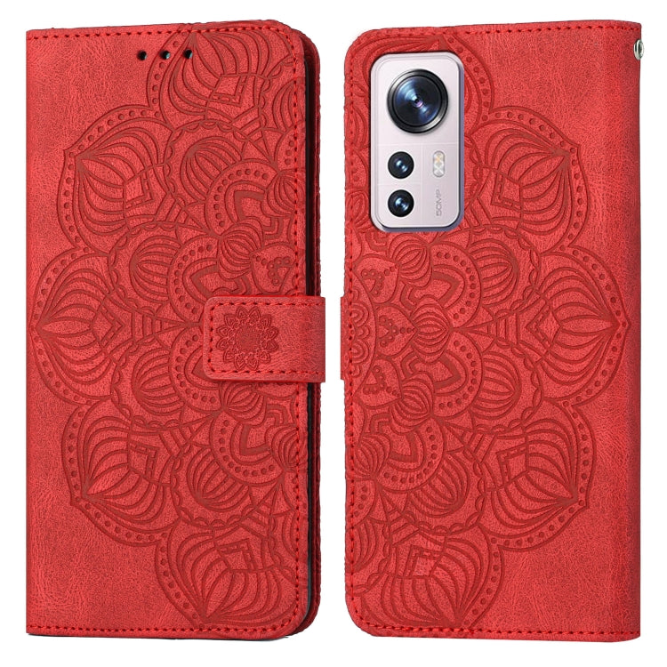 Custodia per cellulare in pelle flip goffrata con mandala, For Xiaomi 12 Lite, For Xiaomi Poco F3, For Xiaomi Poco M3, For Xiaomi Poco M4 Pro 5G