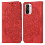 Custodia per cellulare in pelle flip goffrata con mandala, For Xiaomi 12 Lite, For Xiaomi Poco F3, For Xiaomi Poco M3, For Xiaomi Poco M4 Pro 5G