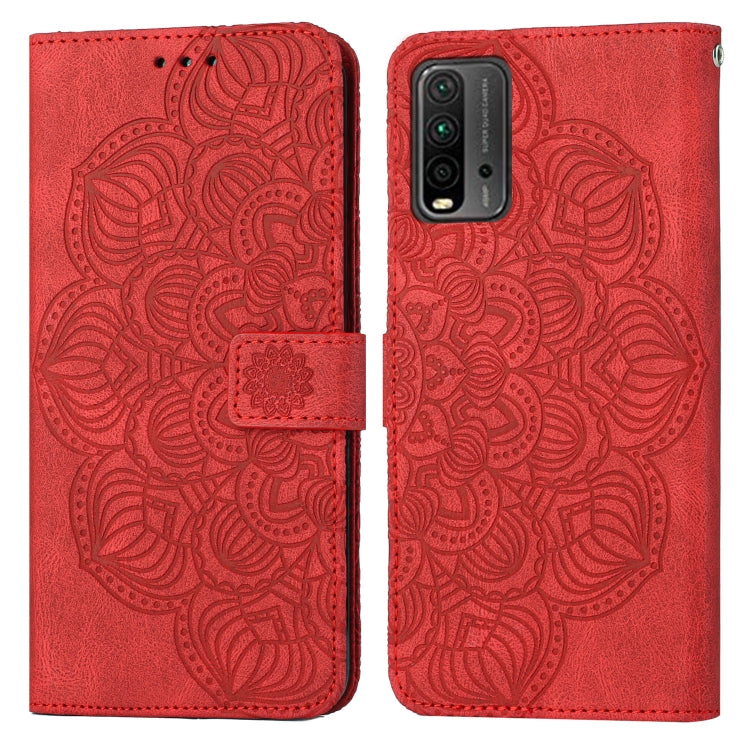 Custodia per cellulare in pelle flip goffrata con mandala, For Xiaomi 12 Lite, For Xiaomi Poco F3, For Xiaomi Poco M3, For Xiaomi Poco M4 Pro 5G