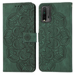Custodia per cellulare in pelle flip goffrata con mandala, For Xiaomi 12 Lite, For Xiaomi Poco F3, For Xiaomi Poco M3, For Xiaomi Poco M4 Pro 5G