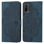 Custodia per cellulare in pelle flip goffrata con mandala, For Xiaomi 12 Lite, For Xiaomi Poco F3, For Xiaomi Poco M3, For Xiaomi Poco M4 Pro 5G