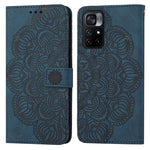 Custodia per cellulare in pelle flip goffrata con mandala, For Xiaomi 12 Lite, For Xiaomi Poco F3, For Xiaomi Poco M3, For Xiaomi Poco M4 Pro 5G