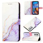 Custodia per cellulare in pelle con motivo in marmo, For Xiaomi Poco M4 5G, For Xiaomi Redmi Note 11T Pro, For Motorola Moto E32