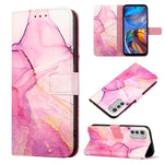Custodia per cellulare in pelle con motivo in marmo, For Xiaomi Poco M4 5G, For Xiaomi Redmi Note 11T Pro, For Motorola Moto E32