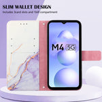 Custodia per cellulare in pelle con motivo in marmo, For Xiaomi Poco M4 5G, For Xiaomi Redmi Note 11T Pro, For Motorola Moto E32
