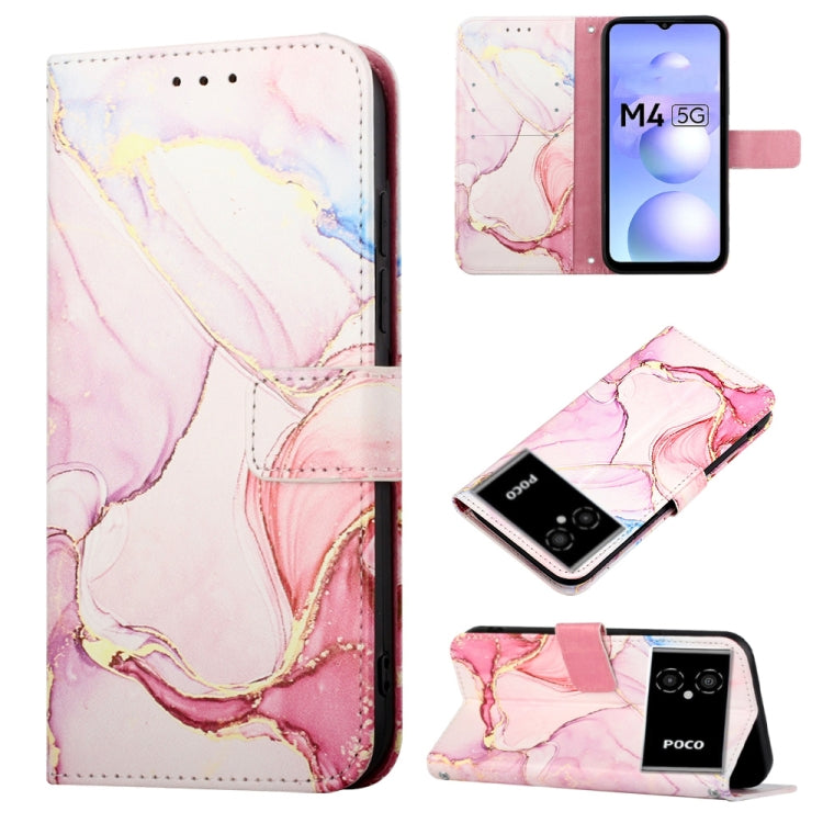 Custodia per cellulare in pelle con motivo in marmo, For Xiaomi Poco M4 5G, For Xiaomi Redmi Note 11T Pro, For Motorola Moto E32