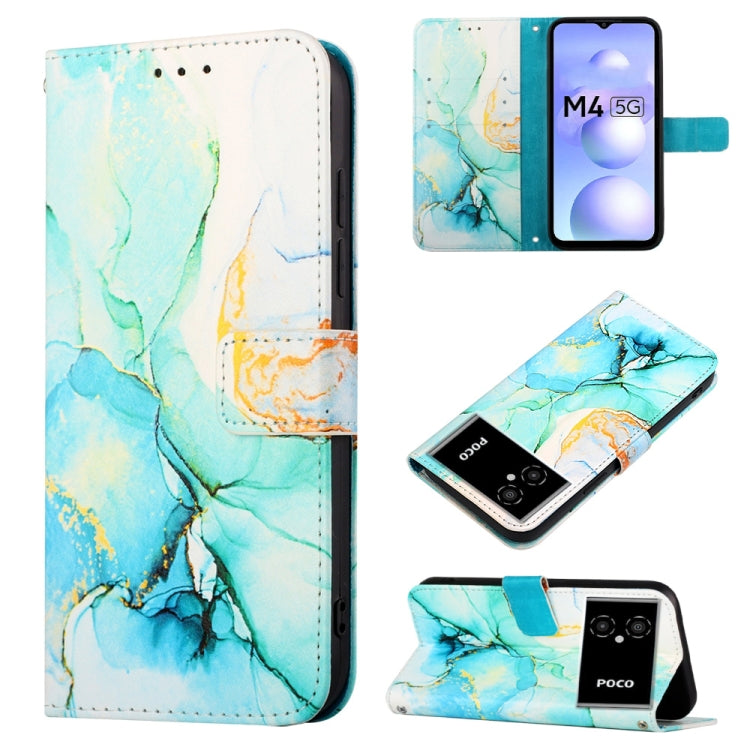 Custodia per cellulare in pelle con motivo in marmo, For Xiaomi Poco M4 5G, For Xiaomi Redmi Note 11T Pro, For Motorola Moto E32