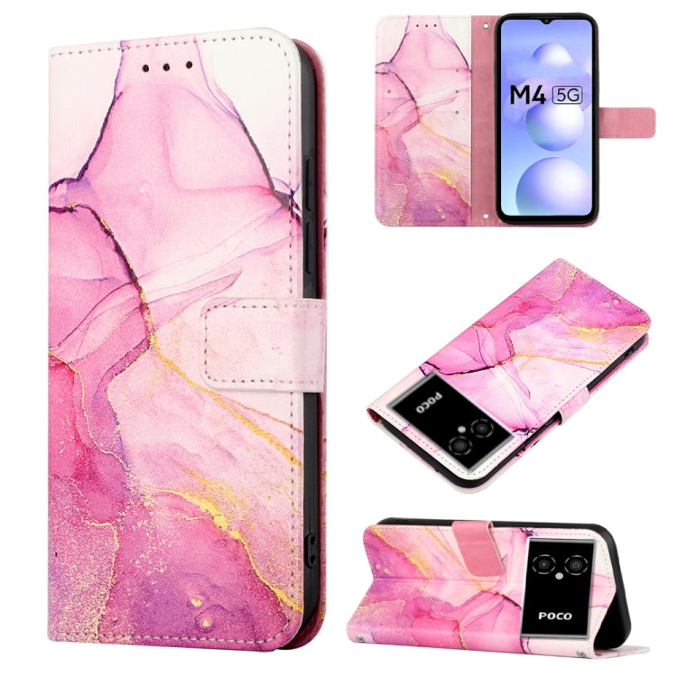 Custodia per cellulare in pelle con motivo in marmo, For Xiaomi Poco M4 5G, For Xiaomi Redmi Note 11T Pro, For Motorola Moto E32