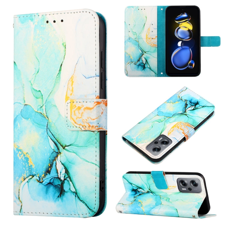 Custodia per cellulare in pelle con motivo in marmo, For Xiaomi Poco M4 5G, For Xiaomi Redmi Note 11T Pro, For Motorola Moto E32
