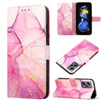 Custodia per cellulare in pelle con motivo in marmo, For Xiaomi Poco M4 5G, For Xiaomi Redmi Note 11T Pro, For Motorola Moto E32