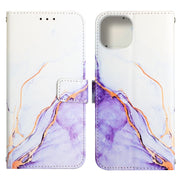 Custodia per cellulare in pelle con motivo in marmo, For iPhone 14, For iPhone 14 Plus, For iPhone 14  Pro  Max, For iPhone 14  Pro