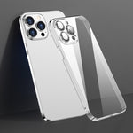 Custodia trasparente PC con pellicola per iPhone 13 Pro