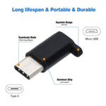 Adattatore micro USB femmina a USB-C maschio compatto