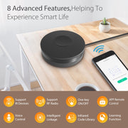 NEO NAS-IR02W-RF WiFi IR + RF Remote Control Support Some Tuya RF Devices, IR02W-RF