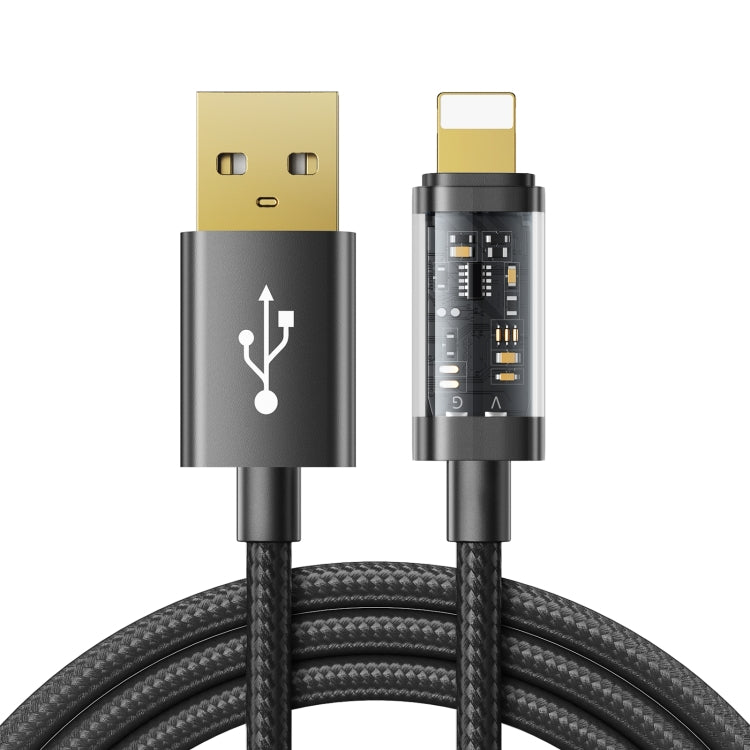 JOYROOM S-UL012A12 Cavo dati di sincronizzazione da USB-A a 8 pin 2,4 A, 1.2m USB-A to 8 Pin, 2m USB-A to 8 Pin
