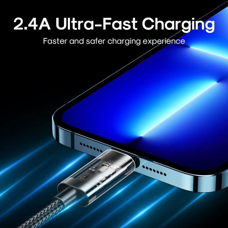 Cavo USB-A a 8 pin 2,4A 1,2m per iPhone compatibili