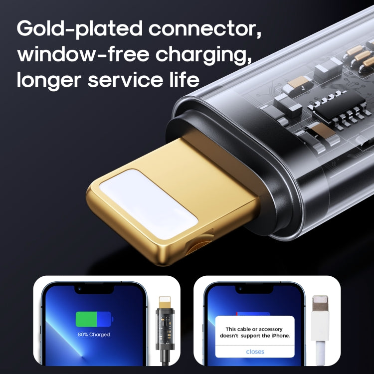 Cavo USB-A a 8 pin 2,4A 1,2m per iPhone compatibili