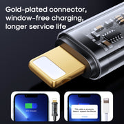 JOYROOM S-UL012A12 Cavo dati di sincronizzazione da USB-A a 8 pin 2,4 A, 1.2m USB-A to 8 Pin, 2m USB-A to 8 Pin
