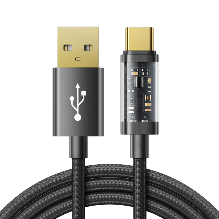 Cavo USB-A a USB-C 3A 1,2m per smartphone compatibili