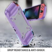 Game Handle Gamepad Custodia protettiva in TPU + PC per Switch OLED