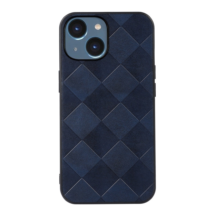 Custodia in PU scozzese intrecciata per iPhone 14 Pro Max