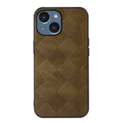 Custodia per telefono in PU scozzese intrecciata, For iPhone 14 Plus, For iPhone 14 Pro Max, For iPhone 14 Pro, For iPhone 14