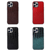 Custodia in pelle di vacchetta con strato superiore di coccodrillo, For iPhone 14 Plus, For iPhone 14 Pro Max, For iPhone 14 Pro, For iPhone 14