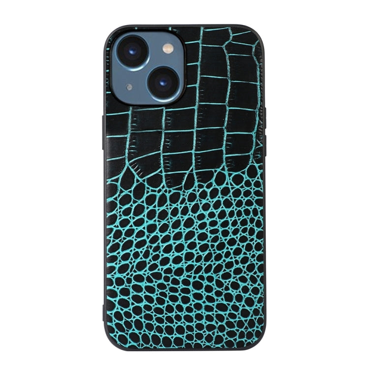 Custodia in pelle con strato coccodrillo per iPhone 14 Pro