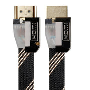 Cavo HD versione 2.0 da 3 m 19 + 1 cavo piatto TV 4K in rame privo di ossigeno standard, For HDMI