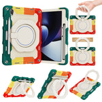 Armor Contrast Colour Silicone + custodia per tablet PC, For OPPO Pad, For Huawei MatePad 10.4, For Huawei Matepad Pro 10.8, For Honor Tablet V7 Pro