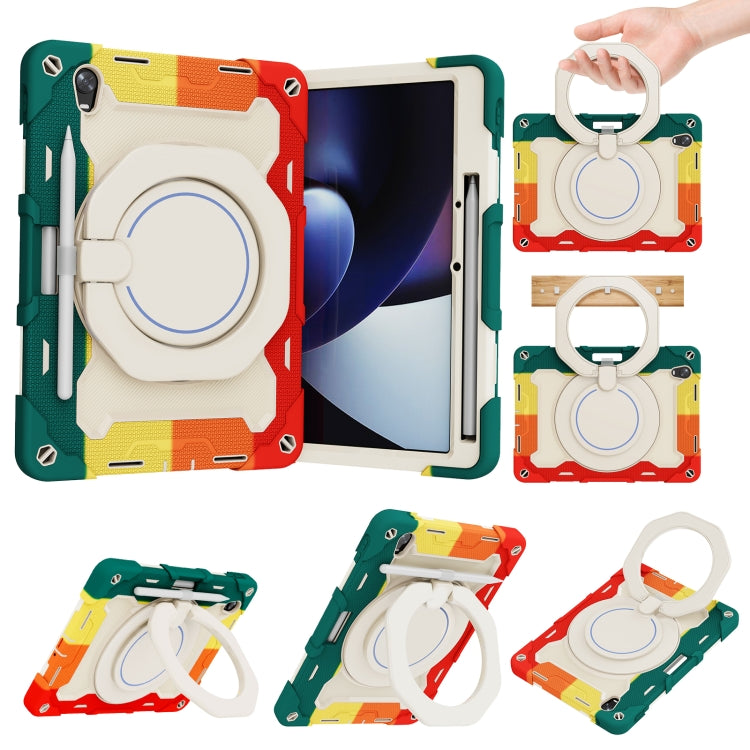 Armor Contrast Colour Silicone + custodia per tablet PC, For OPPO Pad, For Huawei MatePad 10.4, For Huawei Matepad Pro 10.8, For Honor Tablet V7 Pro
