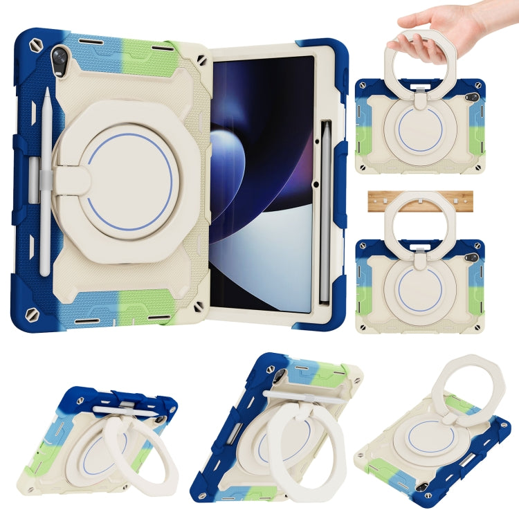 Armor Contrast Colour Silicone + custodia per tablet PC, For OPPO Pad, For Huawei MatePad 10.4, For Huawei Matepad Pro 10.8, For Honor Tablet V7 Pro