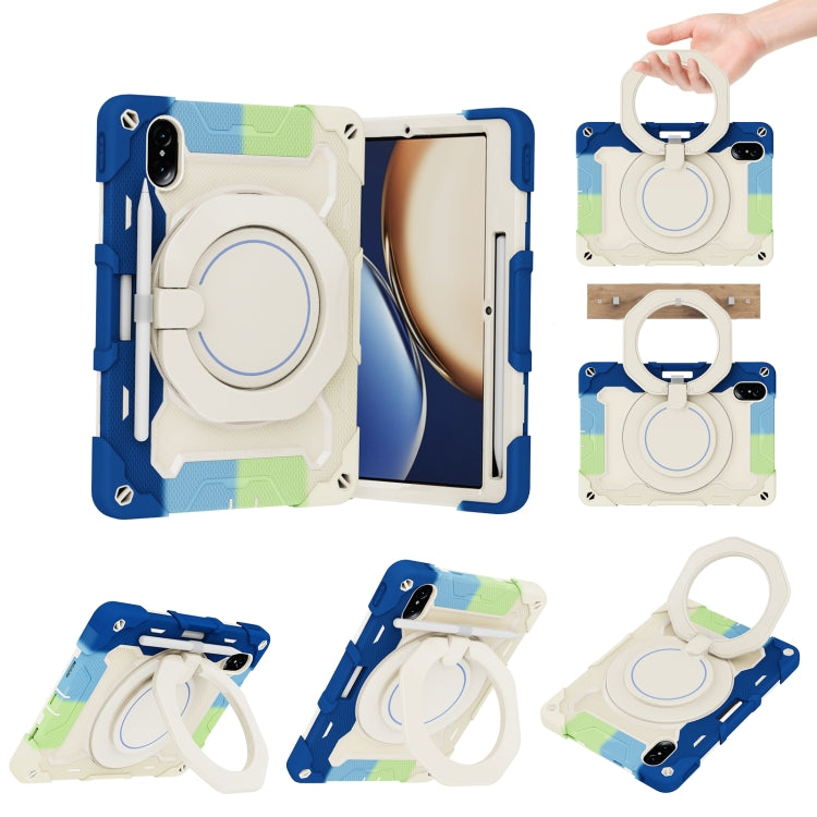 Armor Contrast Colour Silicone + custodia per tablet PC, For OPPO Pad, For Huawei MatePad 10.4, For Huawei Matepad Pro 10.8, For Honor Tablet V7 Pro