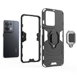 Custodia protettiva antiurto per PC + TPU con supporto per anello magnetico, For OPPO Reno8, For OPPO Reno8 Pro, For OPPO Reno8 Pro+