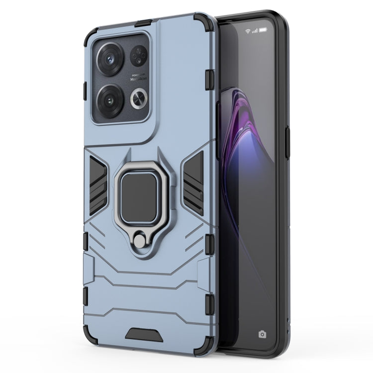 Custodia protettiva antiurto per PC + TPU con supporto per anello magnetico, For OPPO Reno8, For OPPO Reno8 Pro, For OPPO Reno8 Pro+