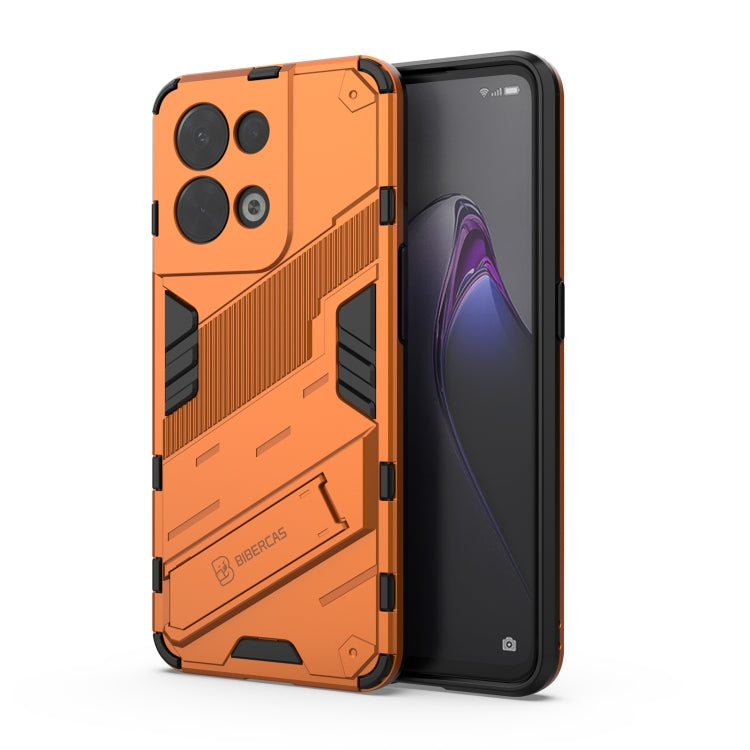 Punk Armor 2 in 1 PC + custodia per telefono antiurto in TPU con supporto invisibile, For OPPO Reno8, For OPPO Reno8 Pro, For OPPO Reno8 Pro+