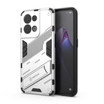 Punk Armor 2 in 1 PC + custodia per telefono antiurto in TPU con supporto invisibile, For OPPO Reno8, For OPPO Reno8 Pro, For OPPO Reno8 Pro+