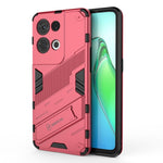 Punk Armor 2 in 1 PC + custodia per telefono antiurto in TPU con supporto invisibile, For OPPO Reno8, For OPPO Reno8 Pro, For OPPO Reno8 Pro+