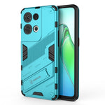 Punk Armor 2 in 1 PC + custodia per telefono antiurto in TPU con supporto invisibile, For OPPO Reno8, For OPPO Reno8 Pro, For OPPO Reno8 Pro+