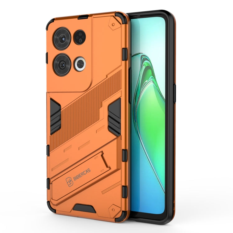 Punk Armor 2 in 1 PC + custodia per telefono antiurto in TPU con supporto invisibile, For OPPO Reno8, For OPPO Reno8 Pro, For OPPO Reno8 Pro+