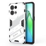 Punk Armor 2 in 1 PC + custodia per telefono antiurto in TPU con supporto invisibile, For OPPO Reno8, For OPPO Reno8 Pro, For OPPO Reno8 Pro+