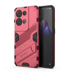 Punk Armor 2 in 1 PC + custodia per telefono antiurto in TPU con supporto invisibile, For OPPO Reno8, For OPPO Reno8 Pro, For OPPO Reno8 Pro+