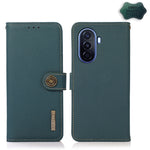Custodia per telefono RFID KHAZNEH Custer in vera pelle, For Huawei nova Y70 Plus
