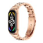 Cinturino per orologio MIJOBS CS in acciaio inossidabile con tre sfere in metallo, CS
