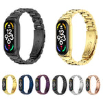 Cinturino per orologio MIJOBS CS in acciaio inossidabile con tre sfere in metallo, CS